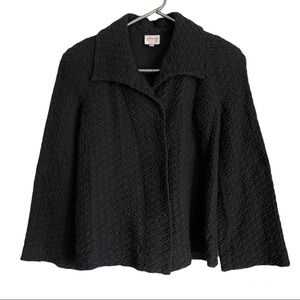 ARMANI Collezioni Button Front Shoulder Pads Collar Jacket size 38